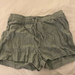 J. Crew Factory Sage Green Cargo Shorts